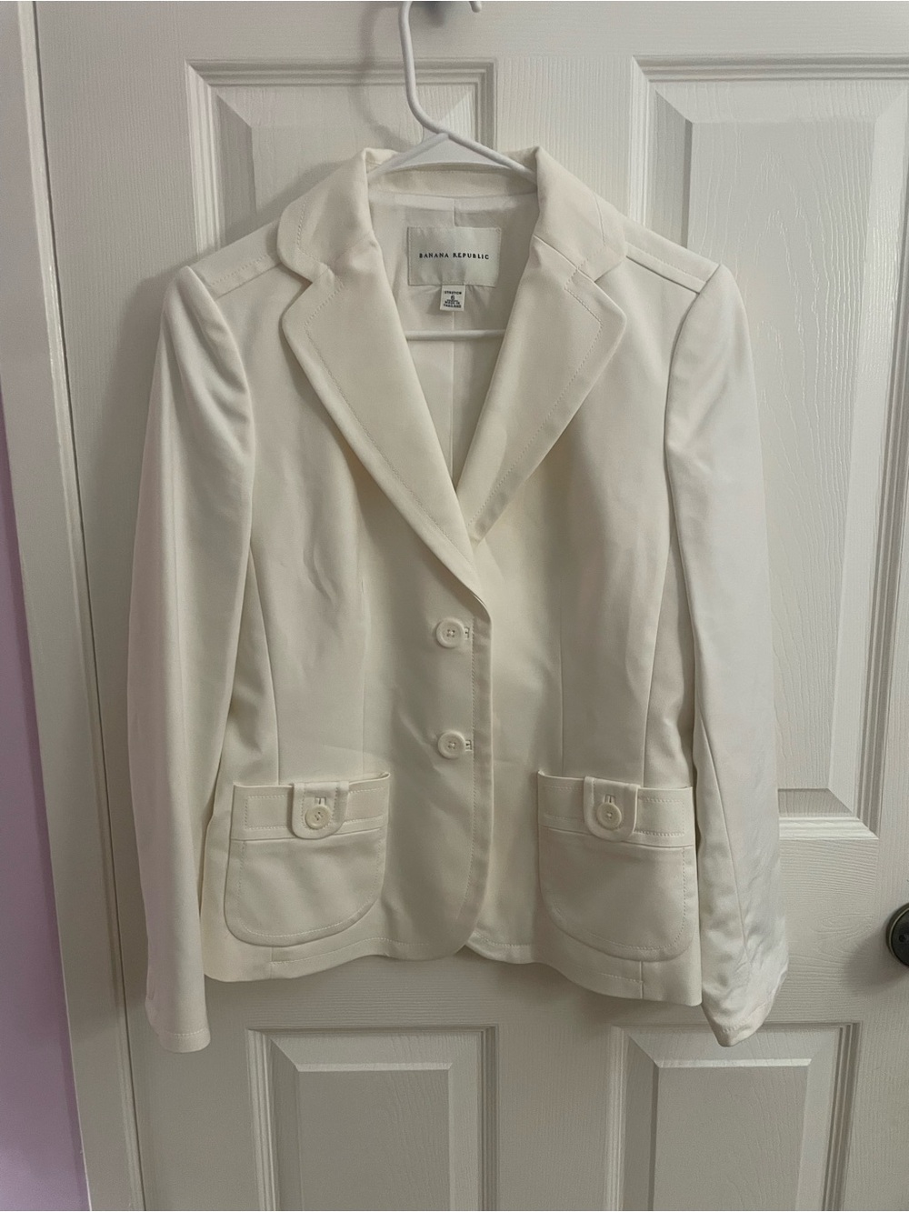 NWOT Banana Republic Cream Women's Blazer Jacket